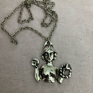 Vintage woman necklace Italy